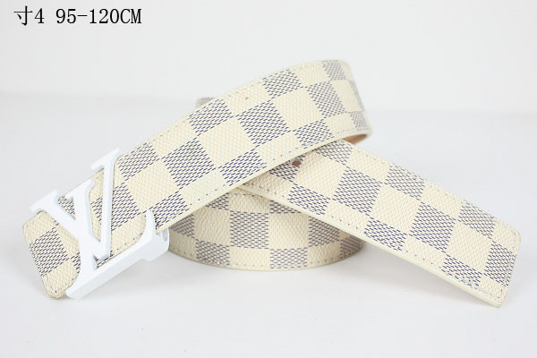 Louis Vuitton Damier Belt White