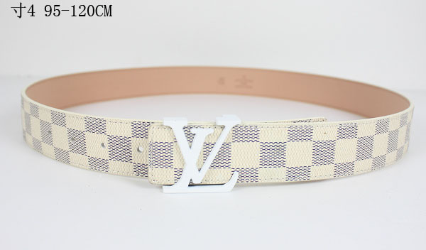 Louis Vuitton Damier Belt White Louis Vuitton Damier Belt White