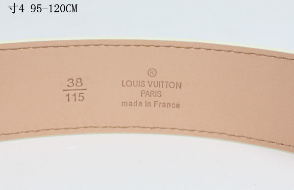 Louis Vuitton Damier Belt White Louis Vuitton Damier Belt White