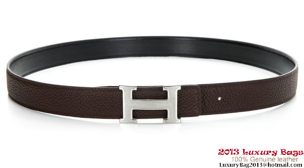 Hermes 43mm Calf Leather Belt HB108-12