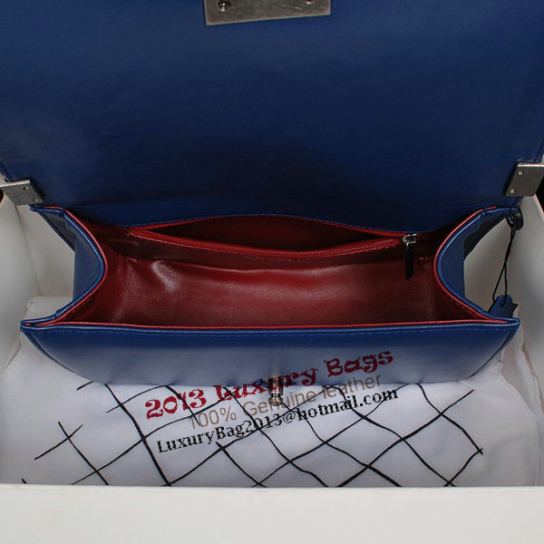 Boy Chanel Flap Shoulder Bag in Sheepskin Leather A58500 RoyalBlue Boy Chanel Flap Shoulder Bag in Sheepskin Leather A58500 RoyalBlue