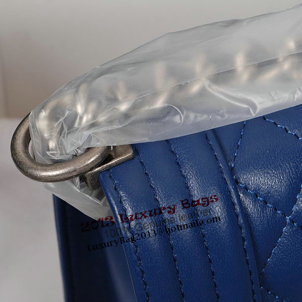 Boy Chanel Flap Shoulder Bag in Sheepskin Leather A58500 RoyalBlue Boy Chanel Flap Shoulder Bag in Sheepskin Leather A58500 RoyalBlue