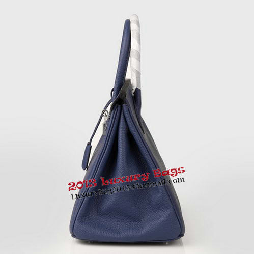 Hermes Birkin 30CM Tote Bag RoyalBlue Original Leather H30 Gold Hermes Birkin 30CM Tote Bag RoyalBlue Original Leather H30 Gold