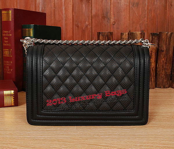 Chanel Boy Flap Shoulder Bag Original Leather A6870 Black Chanel Boy Flap Shoulder Bag Original Leather A6870 Black