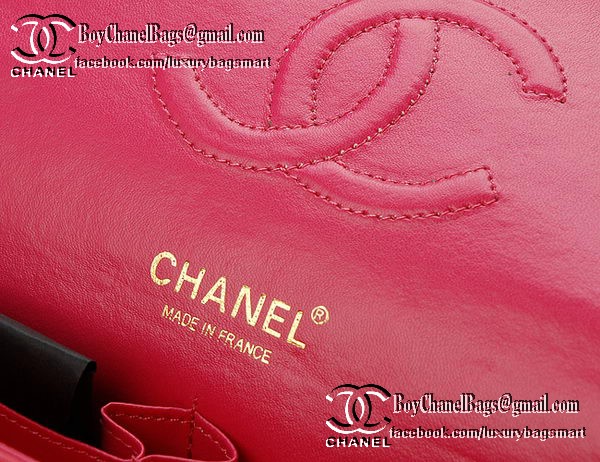 Chanel Classic Flap Bag 2.55 Series Patent Leather CHA1112 Peach Chanel Classic Flap Bag 2.55 Series Patent Leather CHA1112 Peach