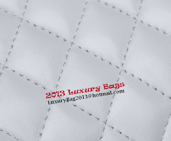 Chanel Boy Flap Shoulder Bag White Original Calfskin Leather CHA67086 Silver Chanel Boy Flap Shoulder Bag White Original Calfskin Leather CHA67086 Silver