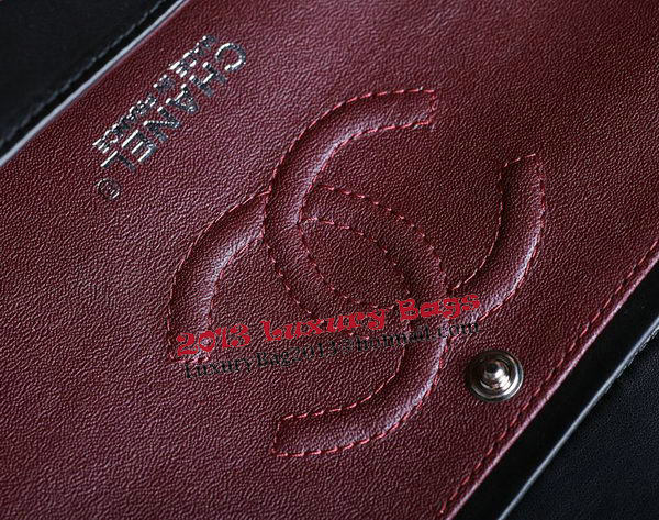 Chanel 2.55 Series Bag Original Black Sheepskin CHA1112 Silver Chanel 2.55 Series Bag Original Black Sheepskin CHA1112 Silver