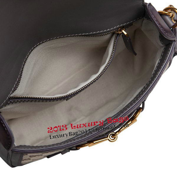 Gucci Lady Web Original GG Canvas Shoulder Bags 383848 Dark Brown