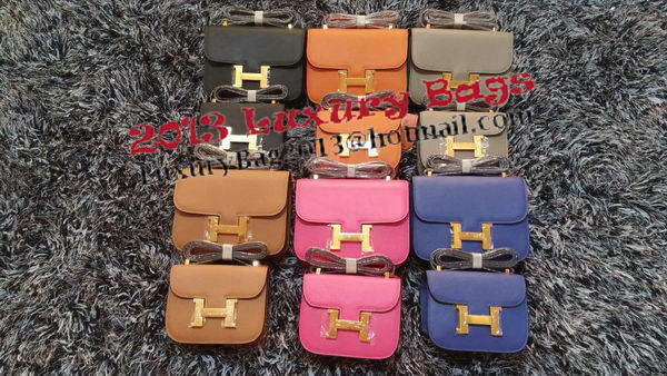 Hermes Constance Bag Litchi Leather H9998 Orange Hermes Constance Bag Litchi Leather H9998 Orange
