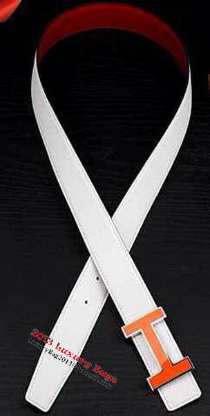 HERMES Belts HB1123 Red&White HERMES Belts HB1123 Red&White