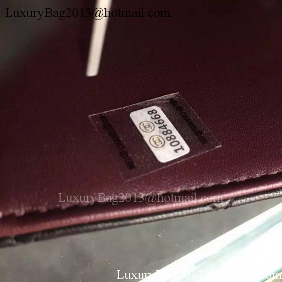 Chanel Classic mini Flap Bag Black Sheepskin Leather A67350 Silver Chanel Classic mini Flap Bag Black Sheepskin Leather A67350 Silver