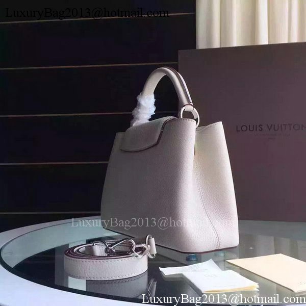 Louis Vuitton Capucines BB Tote Bag M94754 OffWhite Louis Vuitton Capucines BB Tote Bag M94754 OffWhite