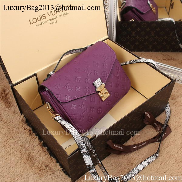 Louis Vuitton Monogram Empreinte Pochette Metis Bags M40780 Louis Vuitton Monogram Empreinte Pochette Metis Bags M40780