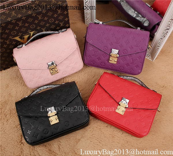 Louis Vuitton Monogram Empreinte Pochette Metis Bags M40780 Louis Vuitton Monogram Empreinte Pochette Metis Bags M40780