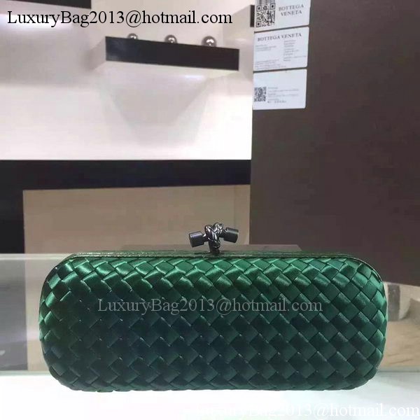 Bottega Veneta STRETCH Knot Sheepskin Leather Clutch BV8651 Green Bottega Veneta STRETCH Knot Sheepskin Leather Clutch BV8651 Green