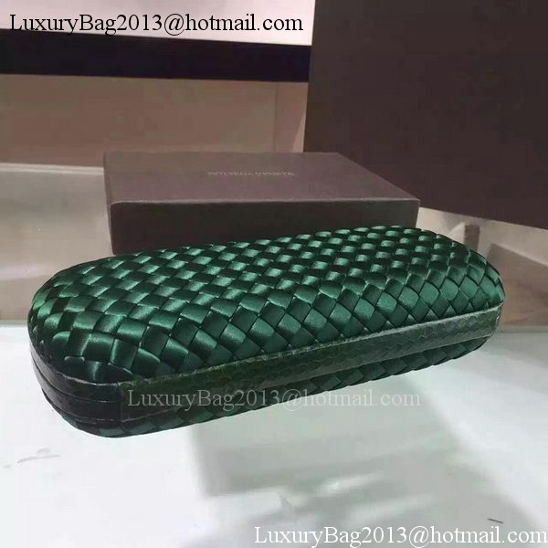 Bottega Veneta STRETCH Knot Sheepskin Leather Clutch BV8651 Green Bottega Veneta STRETCH Knot Sheepskin Leather Clutch BV8651 Green