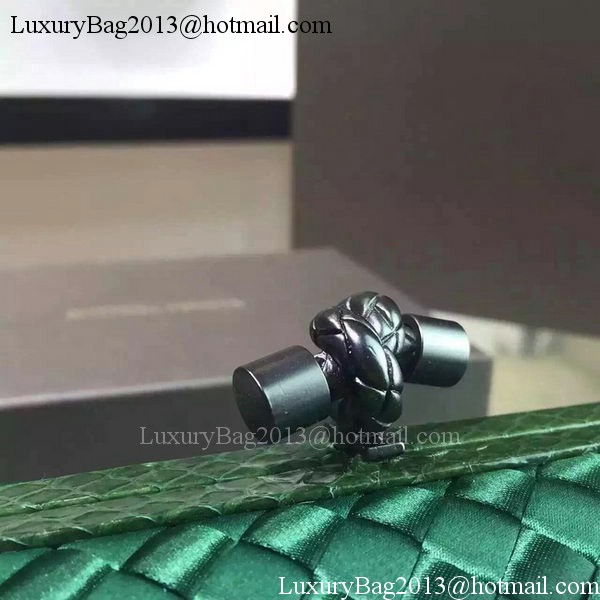 Bottega Veneta STRETCH Knot Sheepskin Leather Clutch BV8651 Green Bottega Veneta STRETCH Knot Sheepskin Leather Clutch BV8651 Green