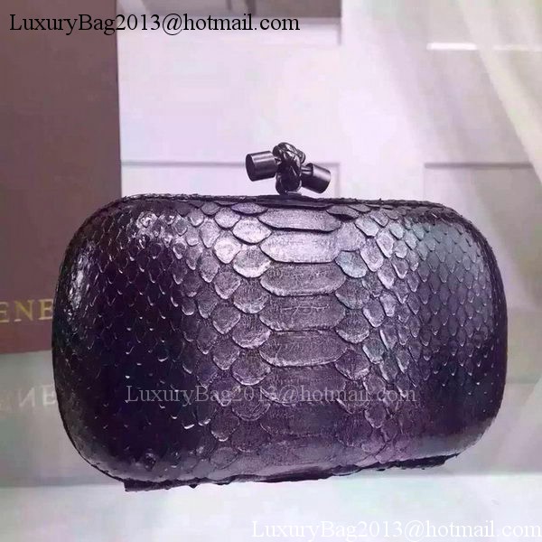 Bottega Veneta Snake Leather Knot Clutch BV8653 Silver Bottega Veneta Snake Leather Knot Clutch BV8653 Silver