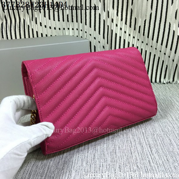 YSL Classic Monogramme Flap Bag Cannage Pattern Y377828L Rose YSL Classic Monogramme Flap Bag Cannage Pattern Y377828L Rose