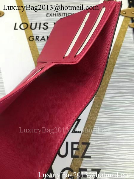 Louis Vuitton Monogram Canvas Victorine Wallet M62360 Rose
