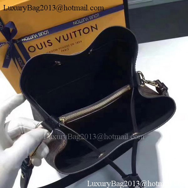 Louis Vuitton Monogram Canvas NEONOE M44022 Black Louis Vuitton Monogram Canvas NEONOE M44022 Black