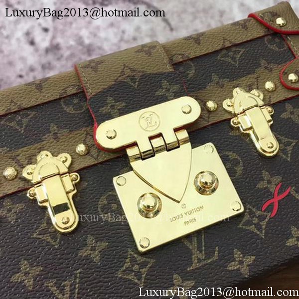 Louis Vuitton Monogram Canvas PETITE MALLE M43117 Wheat Louis Vuitton Monogram Canvas PETITE MALLE M43117 Wheat