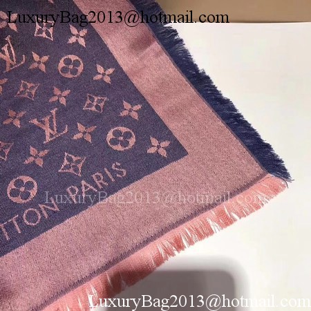 Louis Vuitton MONOGRAM DENIM Scarf M33695 Blue Louis Vuitton MONOGRAM DENIM Scarf M33695 Blue