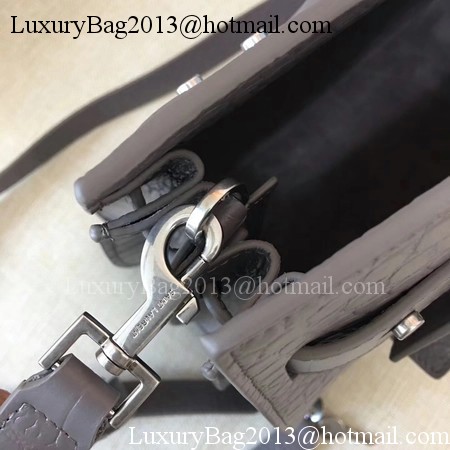 Yves Saint Laurent Classic Sac De Jour Bag Croco Leather Y398709 Grey Yves Saint Laurent Classic Sac De Jour Bag Croco Leather Y398709 Grey