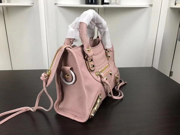 Balenciaga Giant City Gold Studs Handbag B084336 Pink Balenciaga Giant City Gold Studs Handbag B084336 Pink