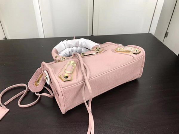 Balenciaga Giant City Gold Studs Handbag B084336 Pink Balenciaga Giant City Gold Studs Handbag B084336 Pink