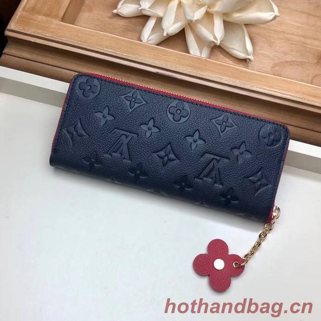 Louis vuitton CLEMENCE WALLET M63920 blue