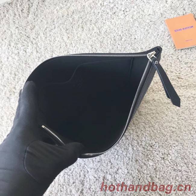 Louis vuitton original Monogram Eclipse Canvas DAILY POUCH M62048