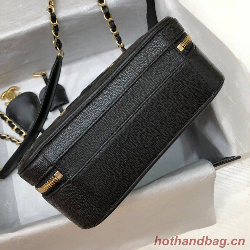 Chanel Cosmetic Bag A93343 black Chanel Cosmetic Bag A93343 black
