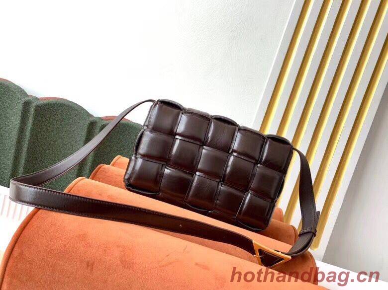 Bottega Veneta Sheepskin Weaving Original Leather BV3996 Brown Bottega Veneta Sheepskin Weaving Original Leather BV3996 Brown