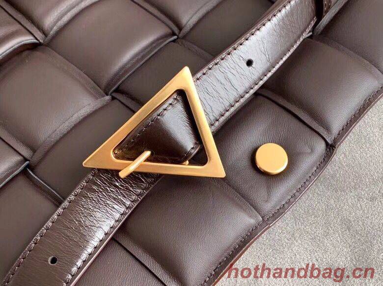 Bottega Veneta Sheepskin Weaving Original Leather BV3996 Brown Bottega Veneta Sheepskin Weaving Original Leather BV3996 Brown