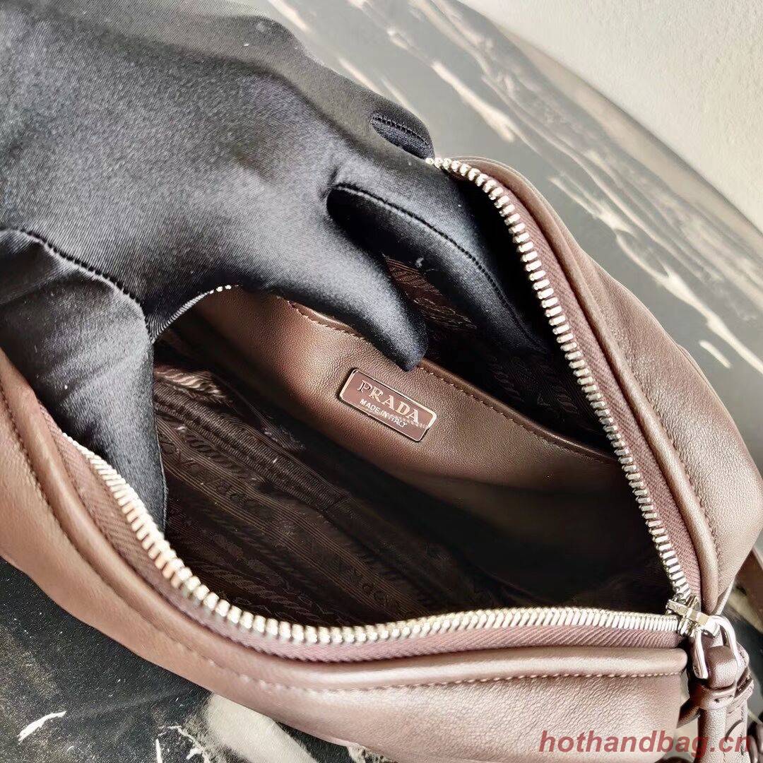 Prada Spectrum shoulder bag 1BH141 brown