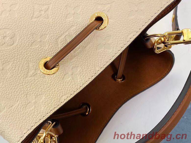 Louis Vuitton Monogram Empreinte Neonoe Original Leather M45256 Cream Louis Vuitton Monogram Empreinte Neonoe Original Leather M45256 Cream