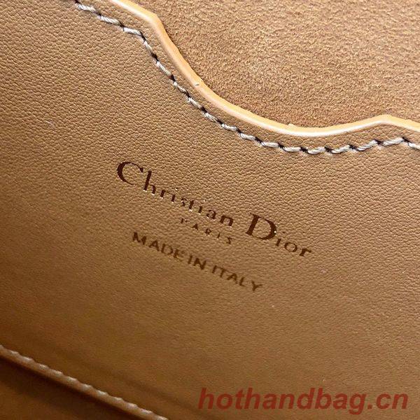MEDIUM DIOR BOBBY BAG Box Calfskin M9319 Caramel MEDIUM DIOR BOBBY BAG Box Calfskin M9319 Caramel