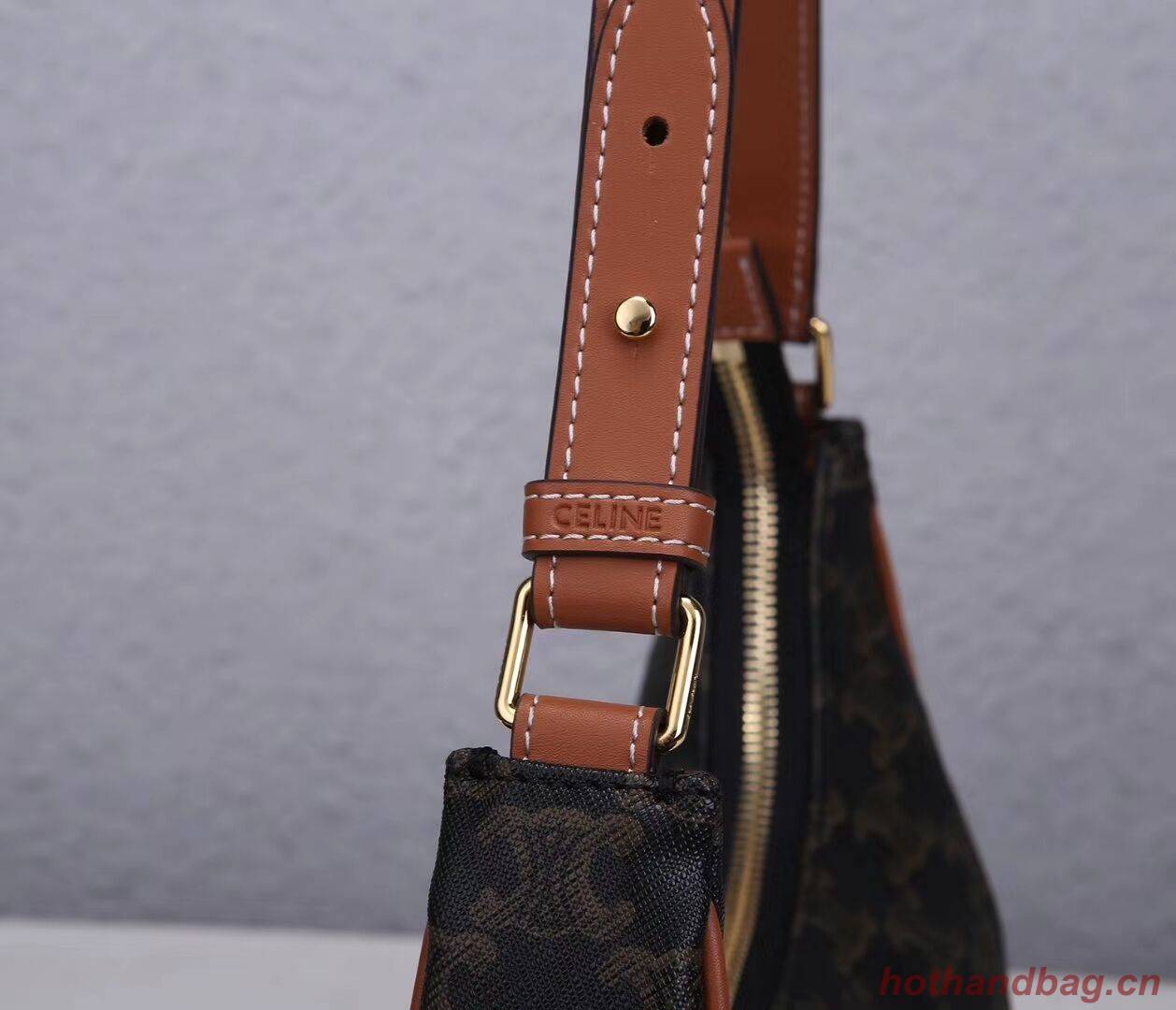 CELINE AVA BAG IN TRIOMPHE CANVAS CL93953 TAN CELINE AVA BAG IN TRIOMPHE CANVAS CL93953 TAN