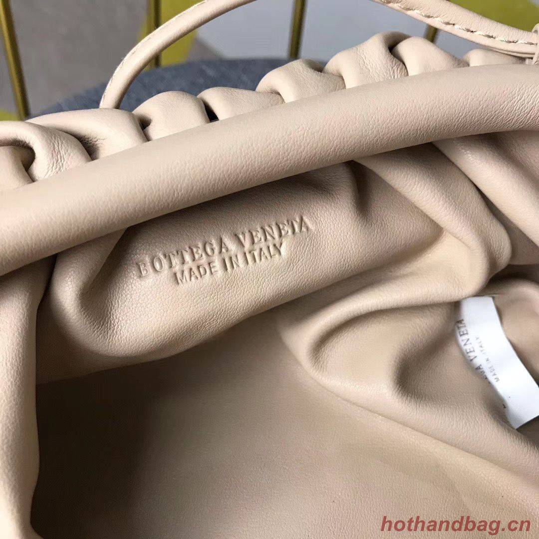 Bottega Veneta Nappa lambskin soft Shoulder Bag 98057 Nude Bottega Veneta Nappa lambskin soft Shoulder Bag 98057 Nude