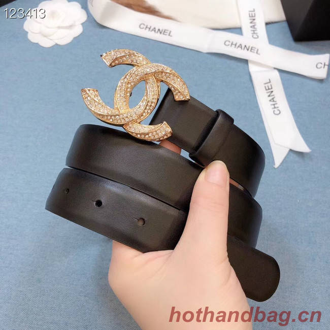 Chanel Original Calf Leather 3602 black