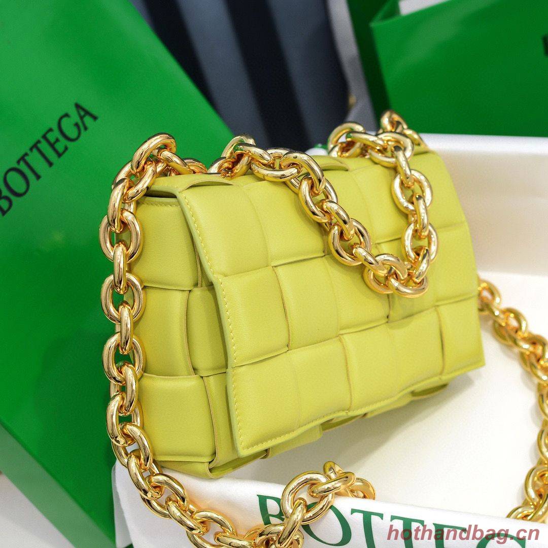 Bottega Veneta PADDED CASSETTE BAG 591971 Lemon