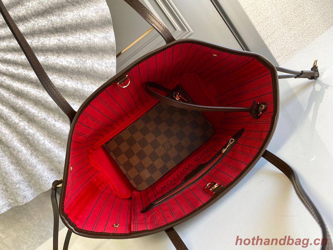 Louis Vuitton Damier Ebene Canvas Neverfull Small N41359