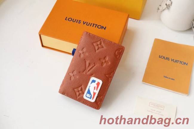 Louis Vuitton LVXNBA POCKET ORGANIZER M80545 BROWN