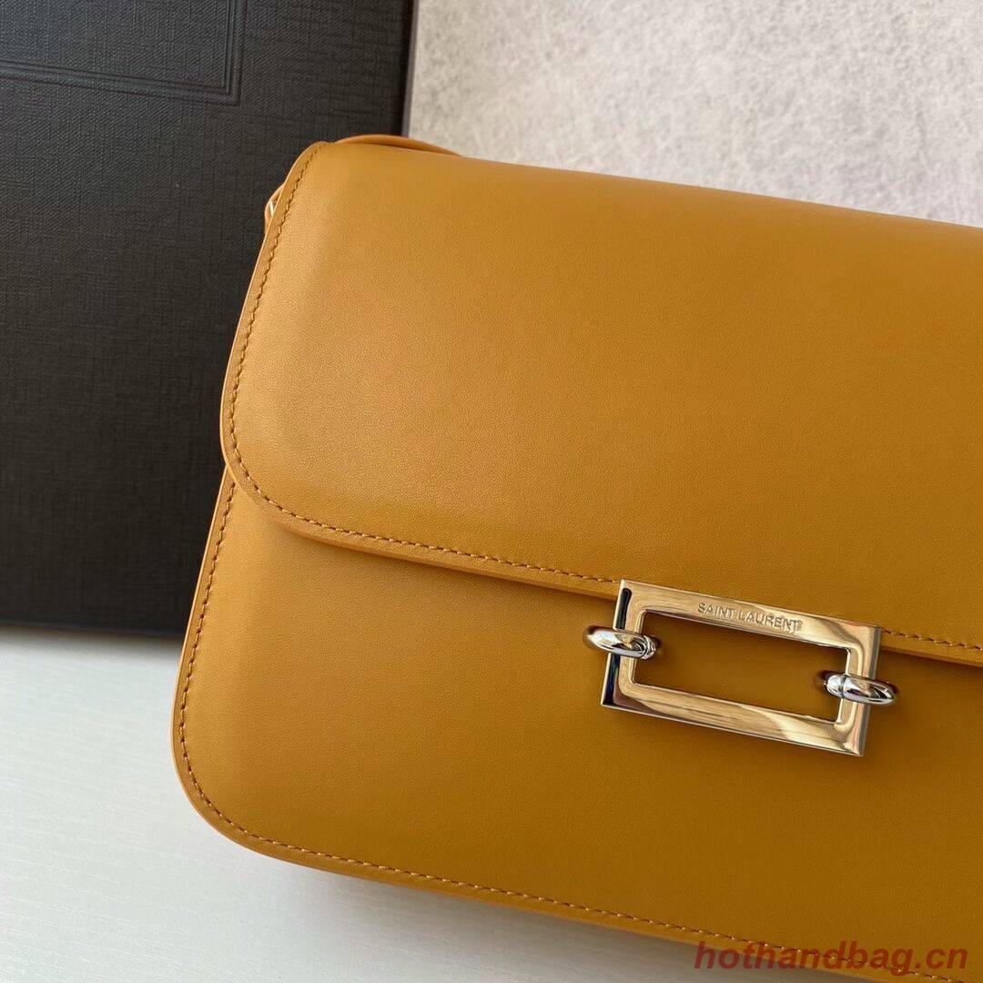 Yves Saint Laurent Calf leather cross-body bag Y357624 MUSTARD Yves Saint Laurent Calf leather cross-body bag Y357624 MUSTARD