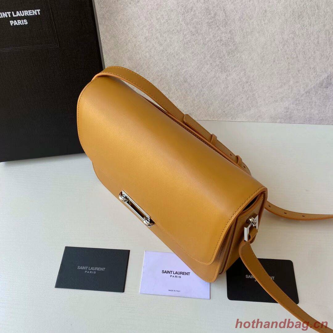 Yves Saint Laurent Calf leather cross-body bag Y357624 MUSTARD Yves Saint Laurent Calf leather cross-body bag Y357624 MUSTARD