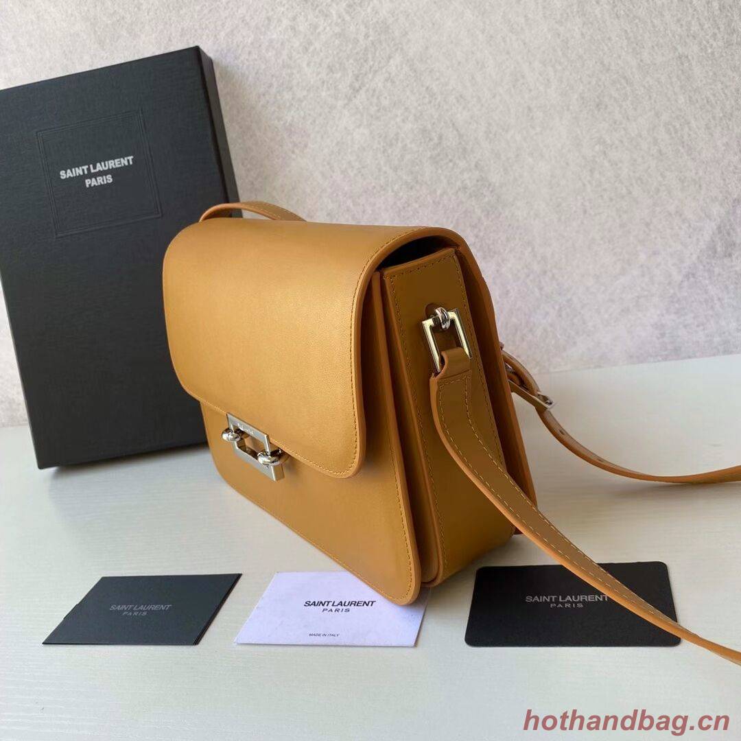 Yves Saint Laurent Calf leather cross-body bag Y357624 MUSTARD Yves Saint Laurent Calf leather cross-body bag Y357624 MUSTARD
