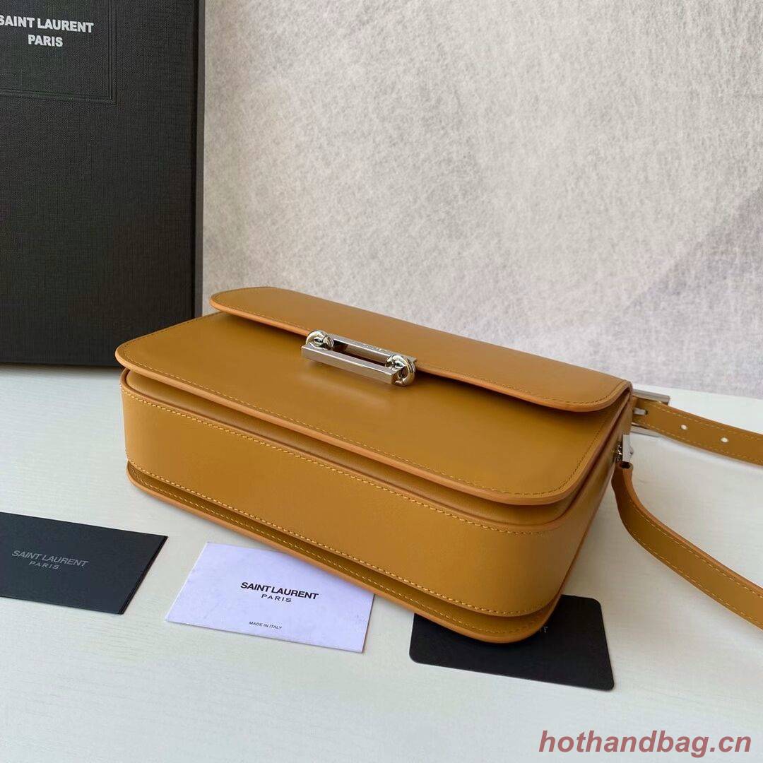 Yves Saint Laurent Calf leather cross-body bag Y357624 MUSTARD Yves Saint Laurent Calf leather cross-body bag Y357624 MUSTARD