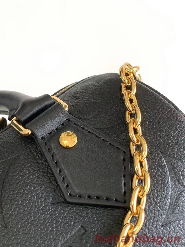 Louis Vuitton Monogram Empreinte SPEEDY BANDOULIERE 20 M58953 black