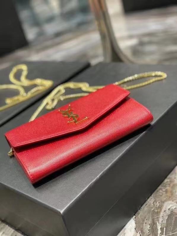Yves Saint Laurent Calf leather cross-body bag Y707788 red Yves Saint Laurent Calf leather cross-body bag Y707788 red